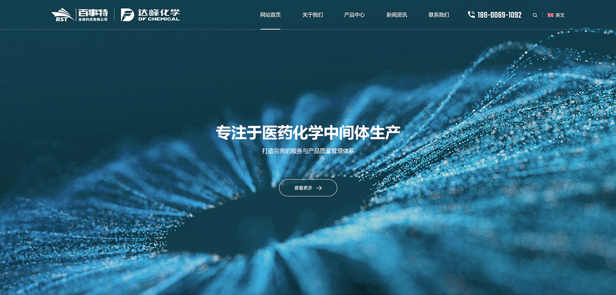 滄州達(dá)峰化學(xué)網(wǎng)站建設(shè)案例