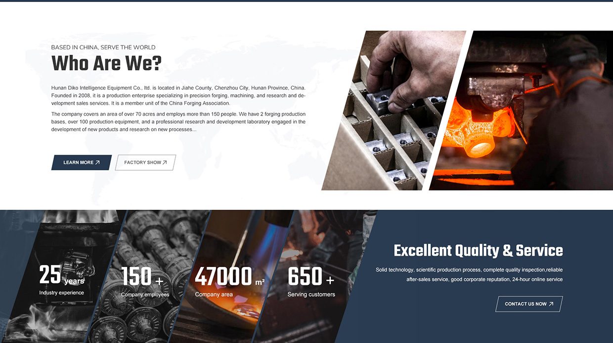 湖南蒂科智能裝備有限公司網(wǎng)站案例