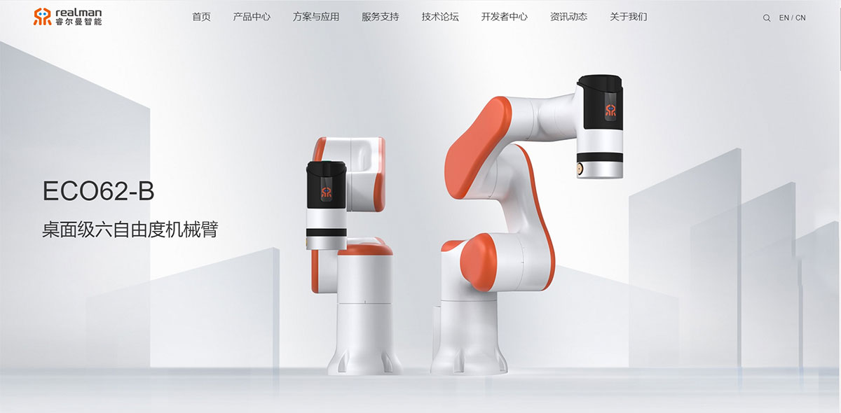 睿爾曼智能網(wǎng)站建設(shè)效果圖